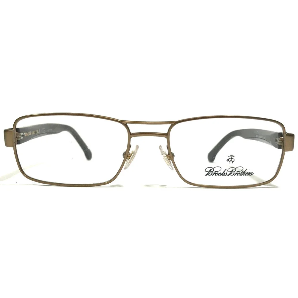 Brooks Brothers Eyeglasses Frames BB1011 1526 Brown Tortoise Dark Gold 53-17-145